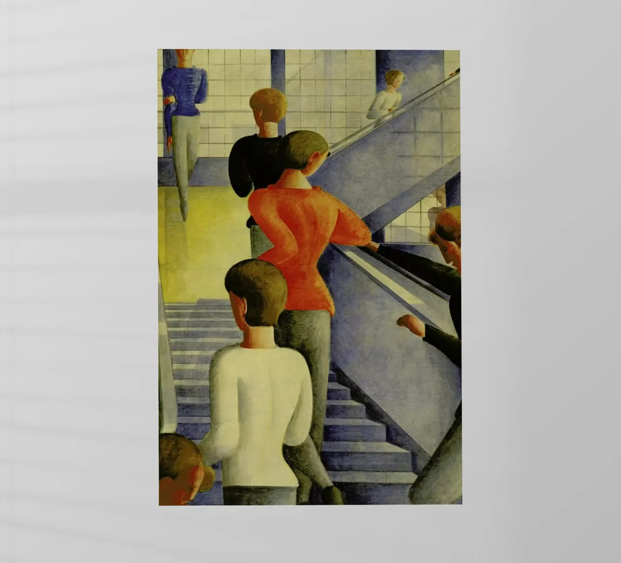 Schlemmer - Bauhaus Stairway pellicola backlit da ARTOTHEK