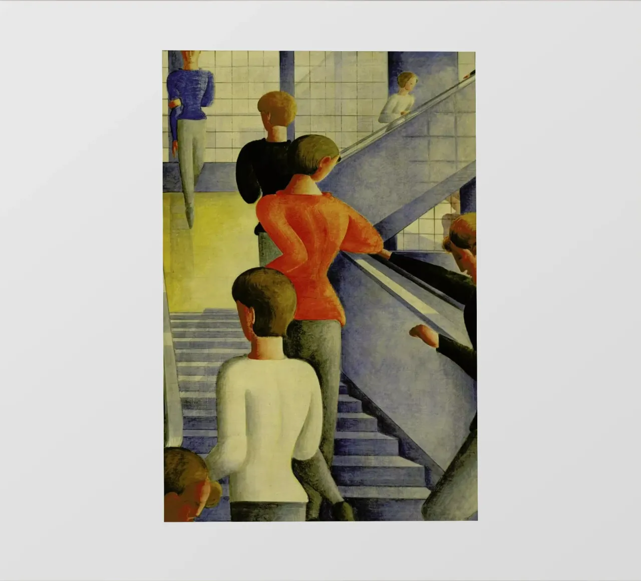 Schlemmer - Bauhaus Stairway pellicola backlit da ARTOTHEK