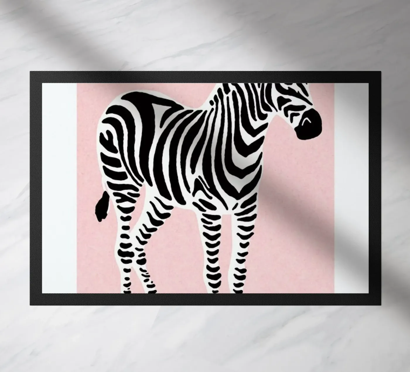 Zebra Pink zerbino da Little Flourishes