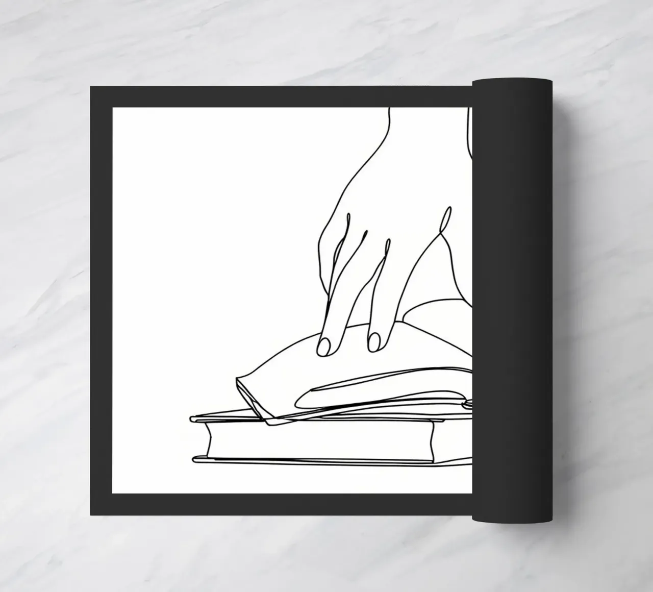 Hands On Book 2 Line art minimalista zerbino da Viv Line Art