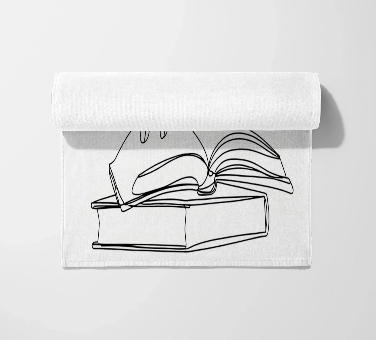 Hands On Book 2 Line art minimalista telo mare da Viv Line Art