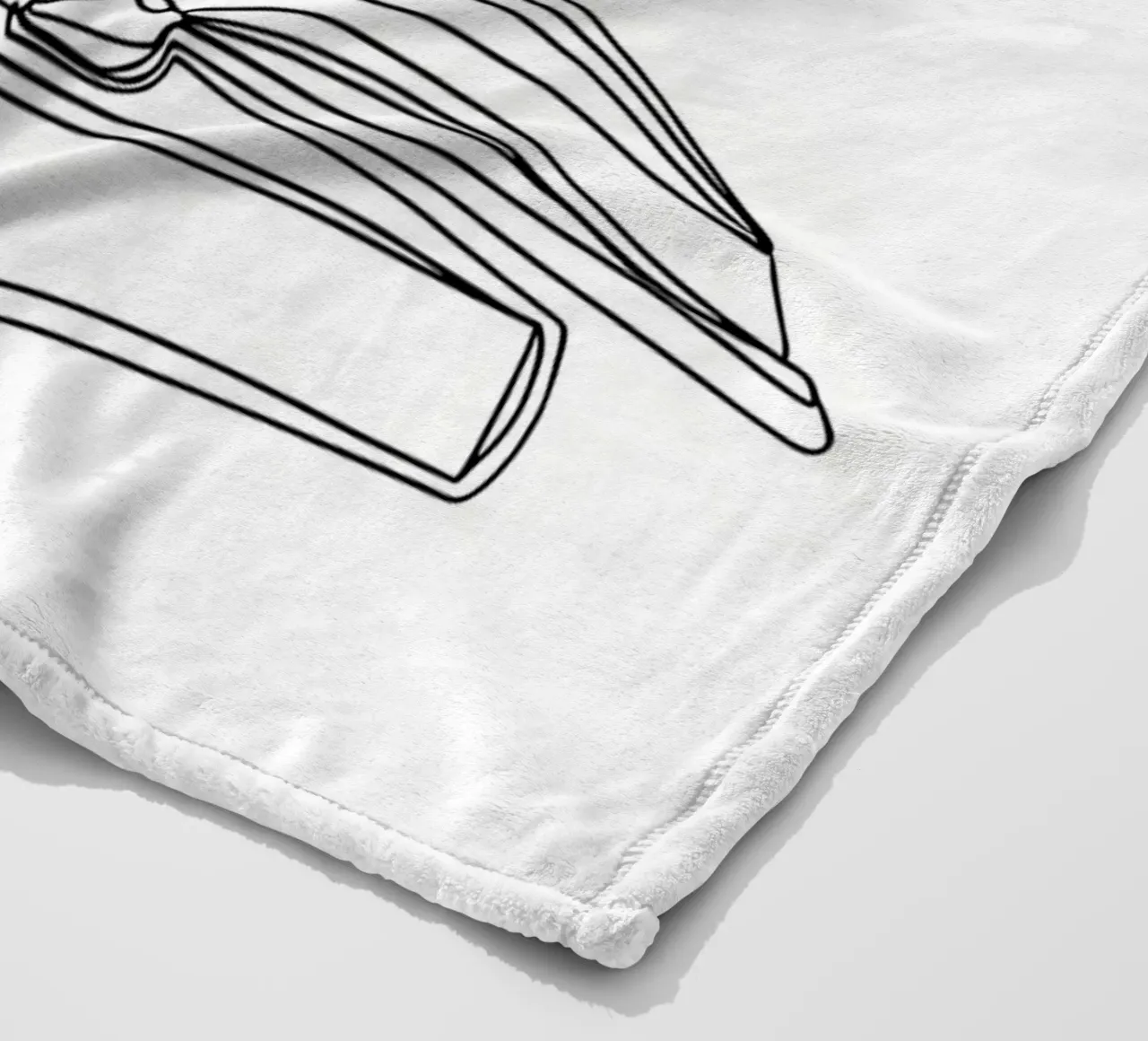 Hands On Book 2 Line art minimalista coperta in pile da Viv Line Art