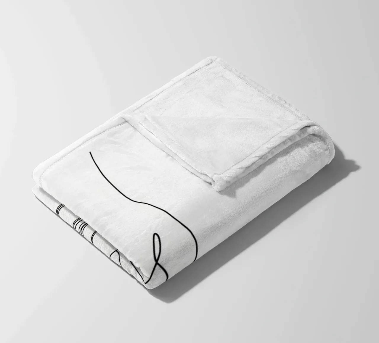 Hands On Book 2 Line art minimalista coperta in pile da Viv Line Art
