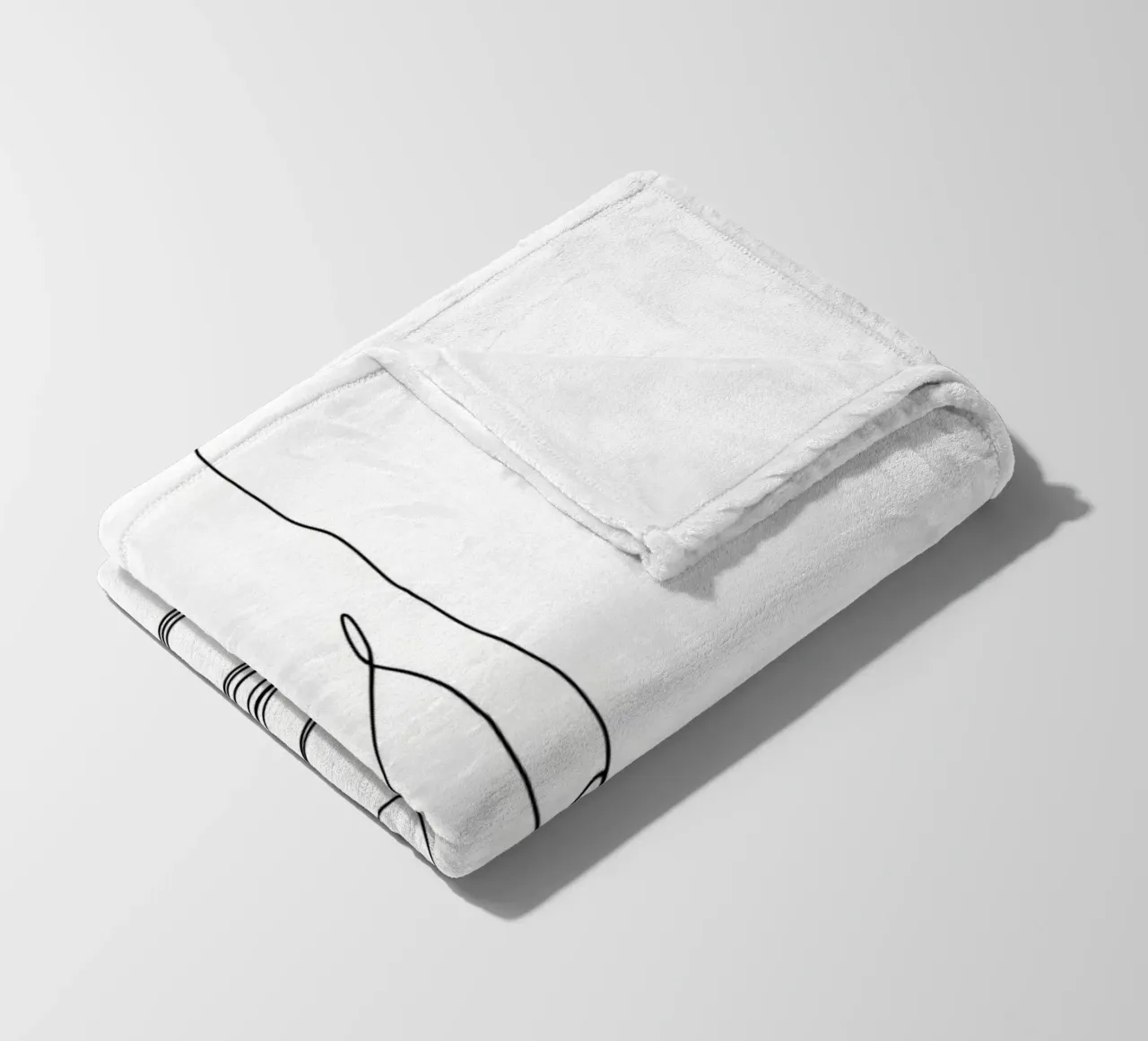 Hands On Book 2 Line art minimalista coperta in pile da Viv Line Art