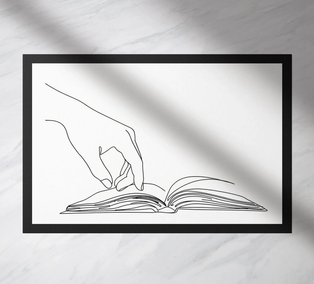 Hands On Book 3 Line art minimalista zerbino da Viv Line Art