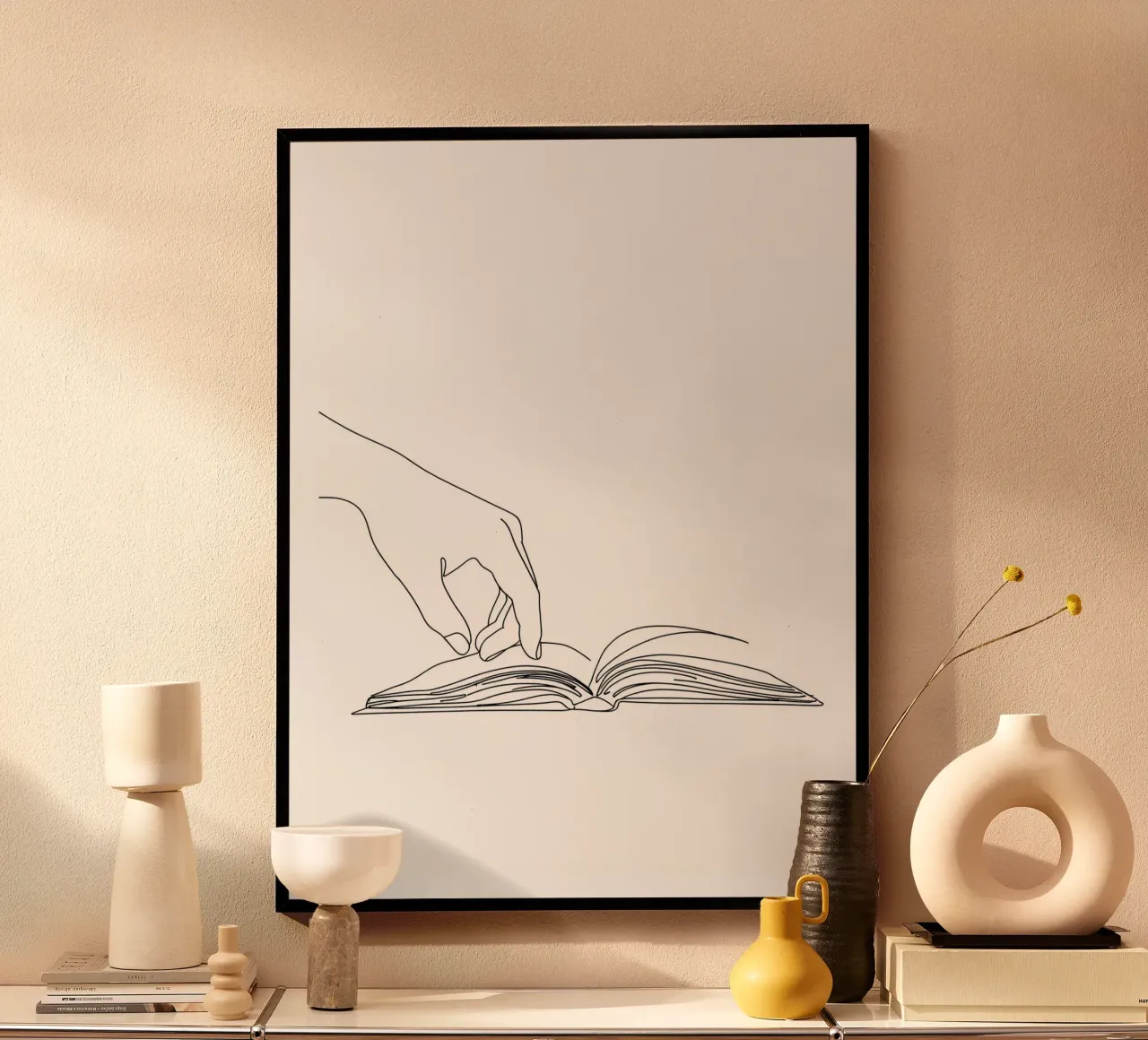 Hands On Book 3 Line art minimalista carta hahnemühle da Viv Line Art