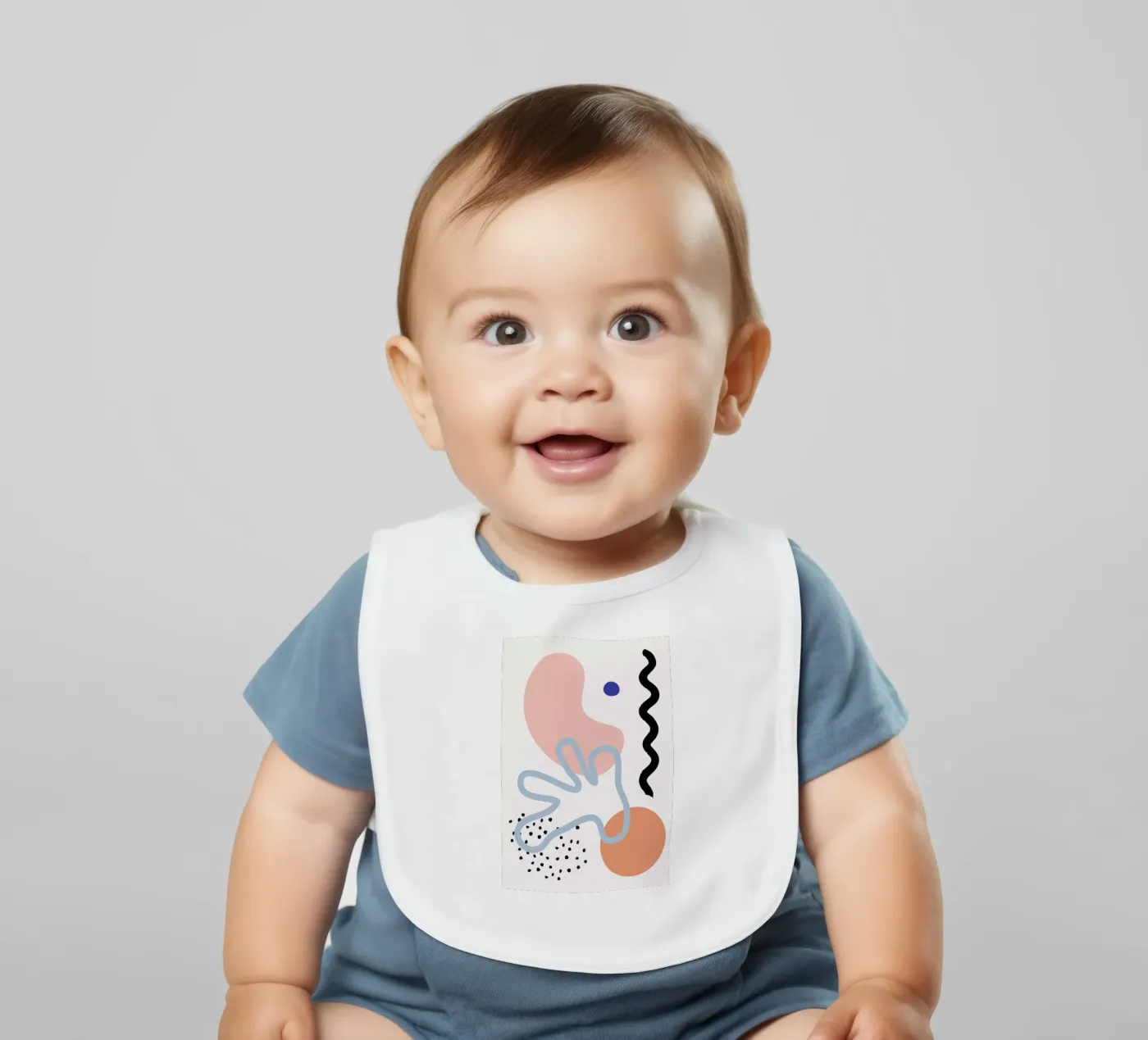 Crescent baby slabbetje van Studio One