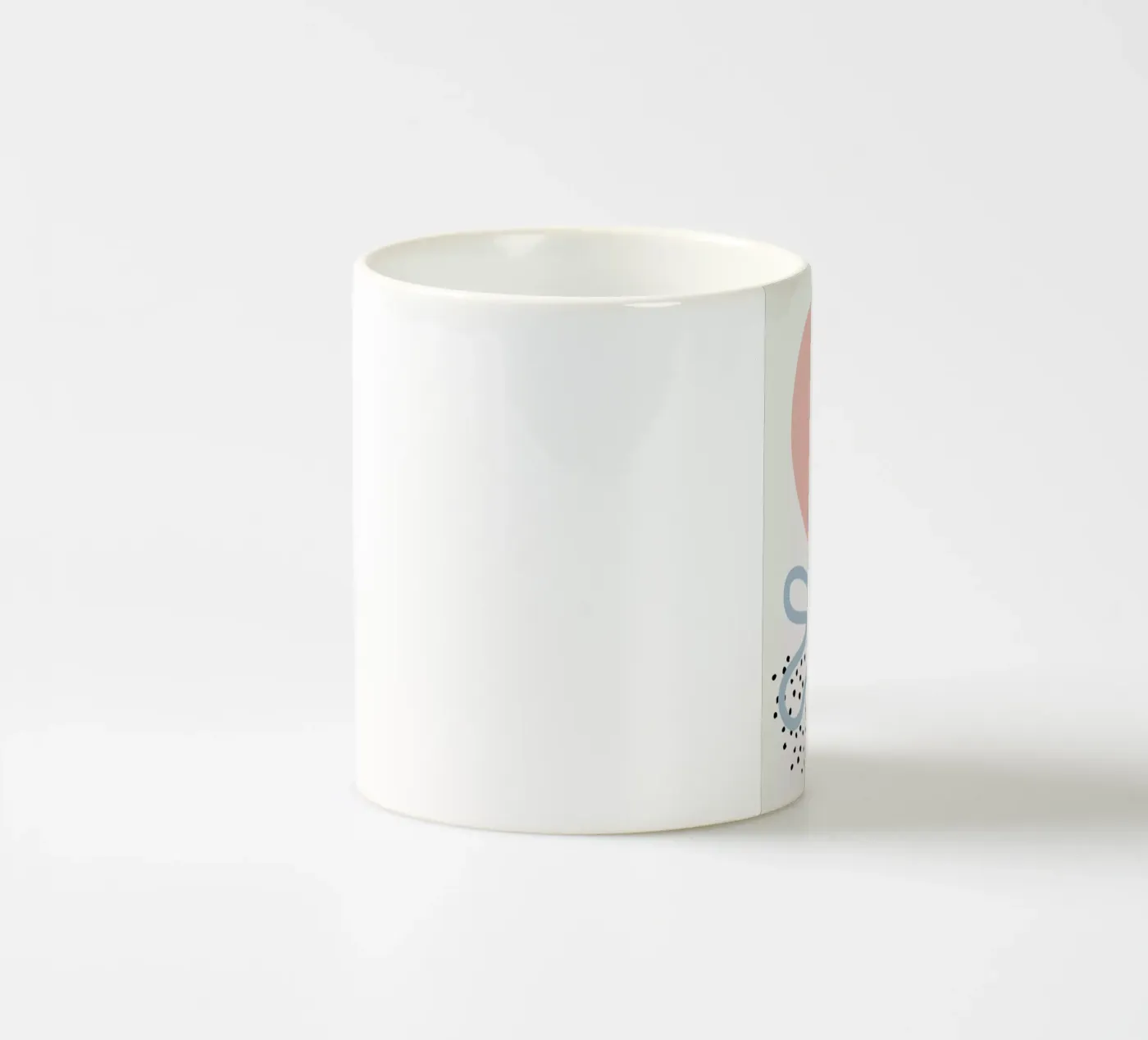 Crescent ceramic mug by Studio One