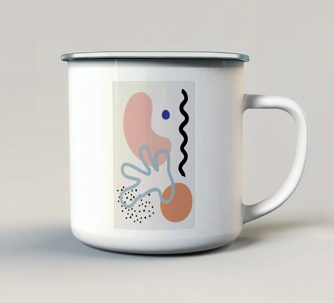 Crescent tazza in smalto da Studio One