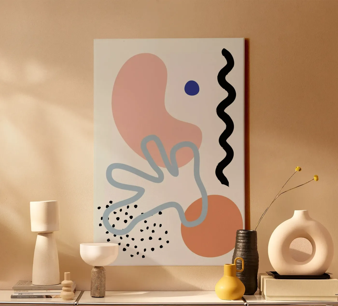 Crescent canvas by Studio One