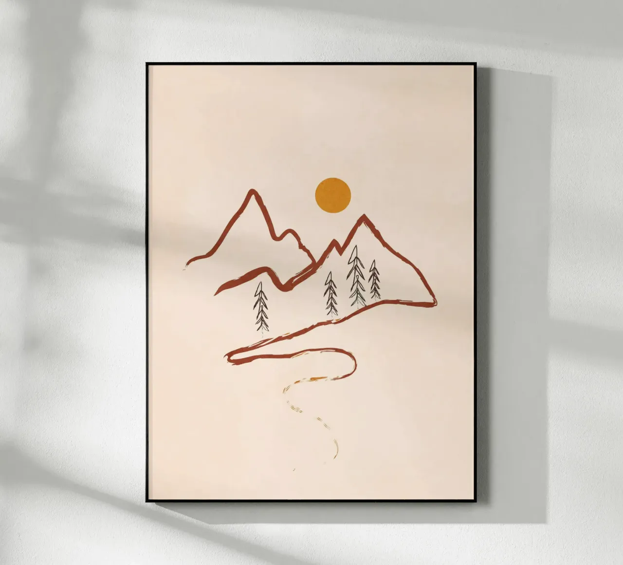 Mountain Minimal plexiglass da Flow Line