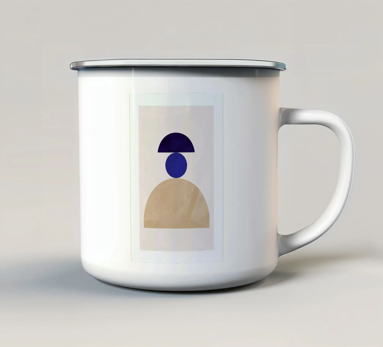 Precision tazza in smalto da Pure