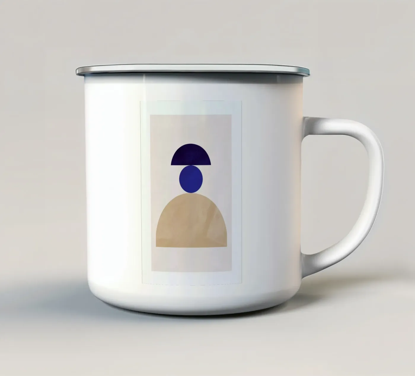Precision enamel mug by Pure