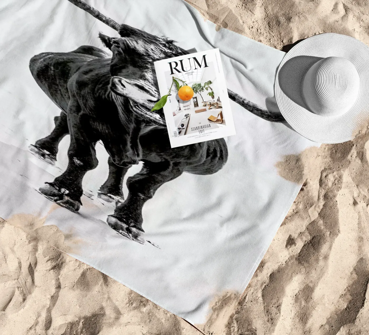 Stand Down strandhanddoek van Natural Kingdom