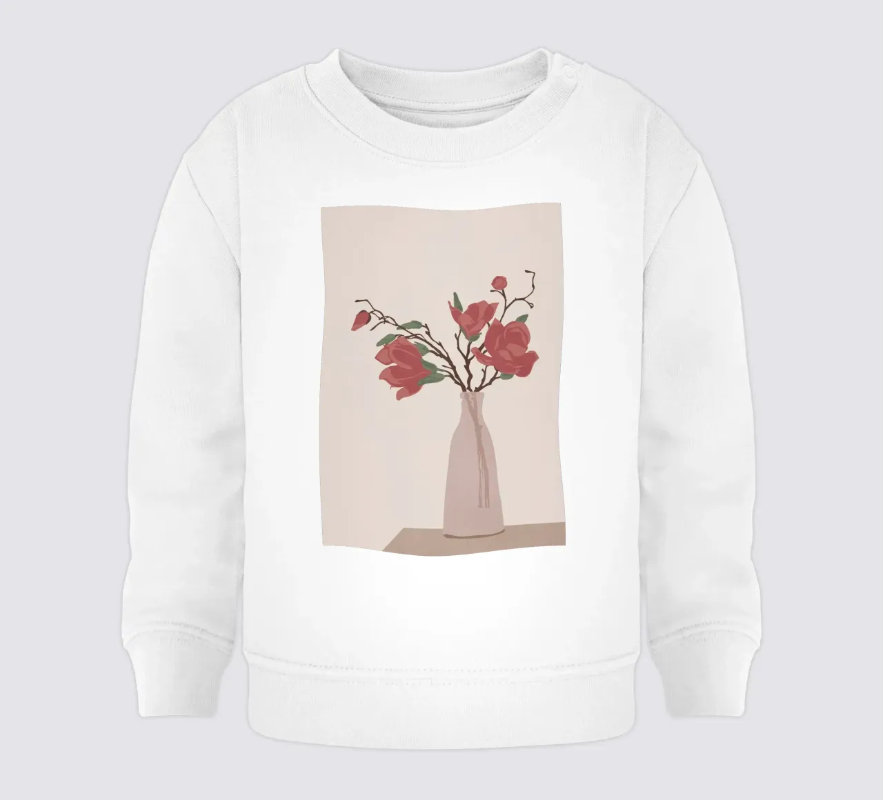 Vase baby sweatshirt by Flow Line