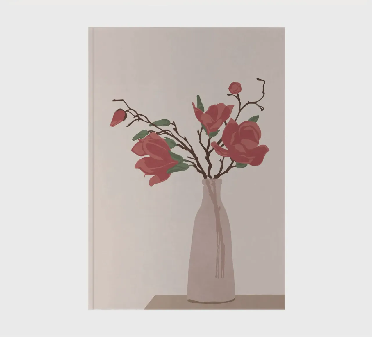 Vase notebook by Flow Line