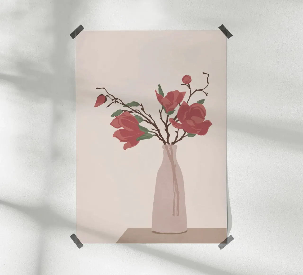Vase poster by Flow Line