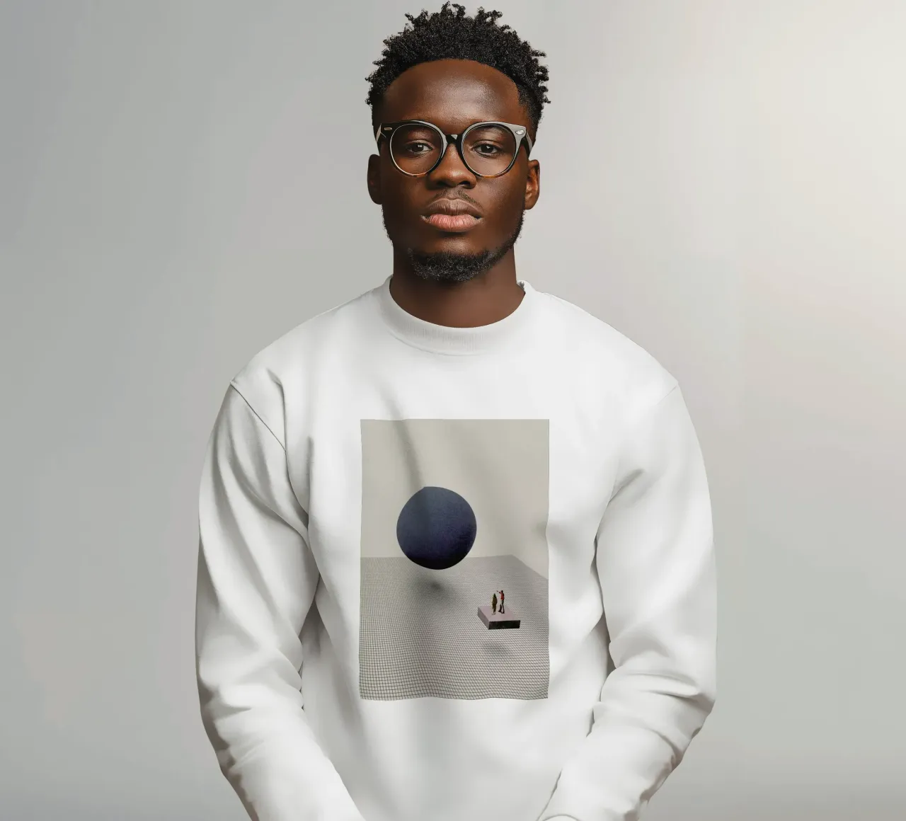 Let S Start From Scratch Sweatshirt von Maarten Léon