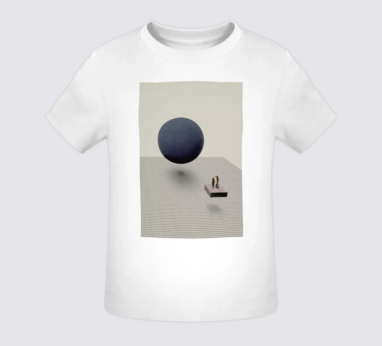 Let S Start From Scratch baby t-shirt by Maarten Léon