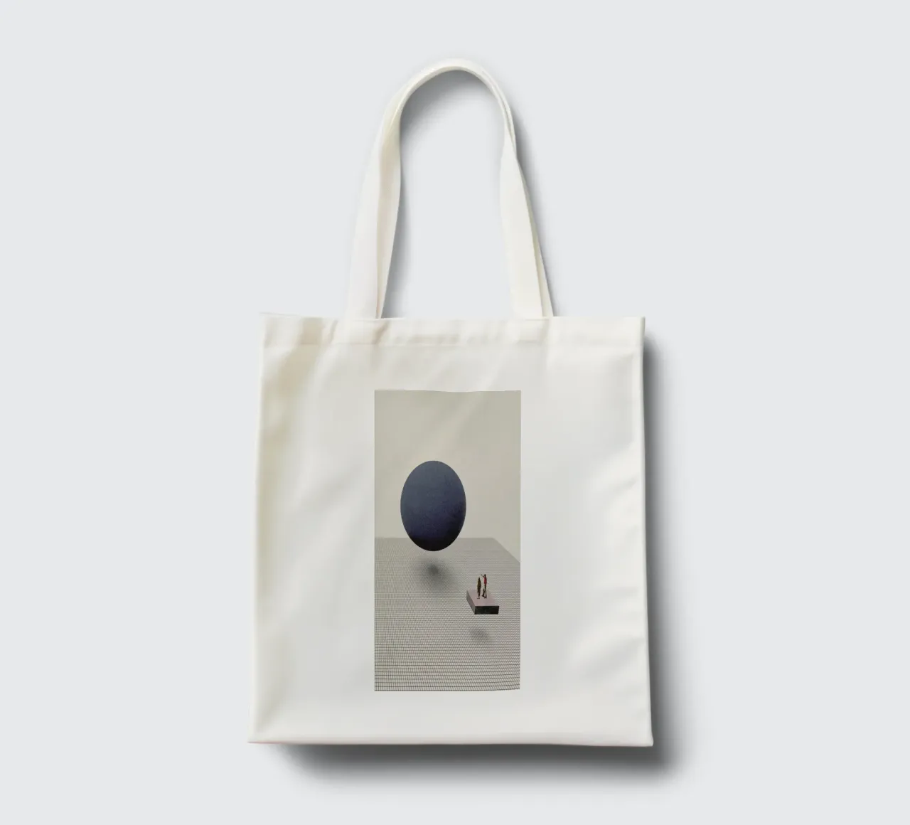 Let S Start From Scratch borsa in juta da Maarten Léon