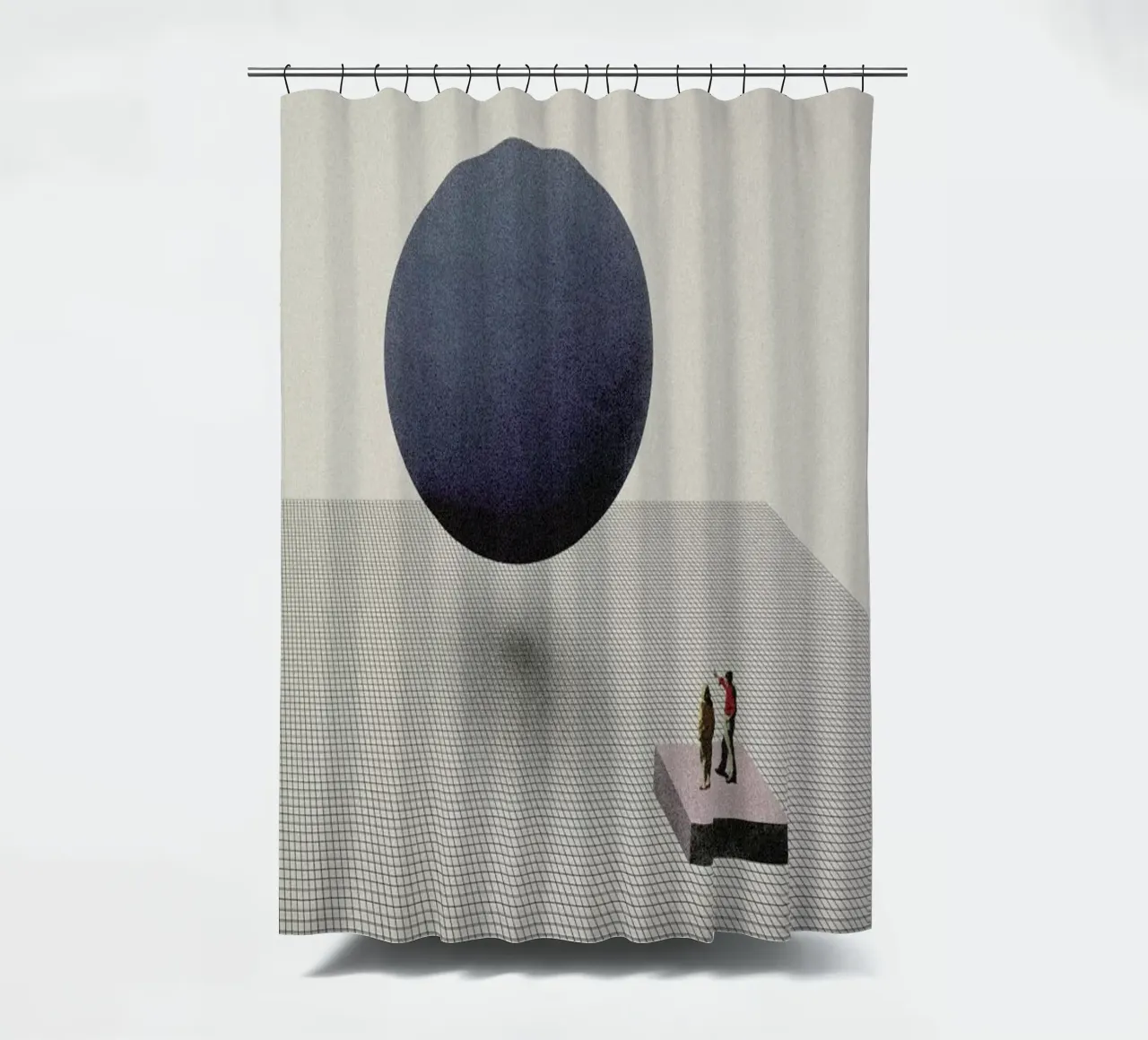 Let S Start From Scratch tenda da doccia da Maarten Léon