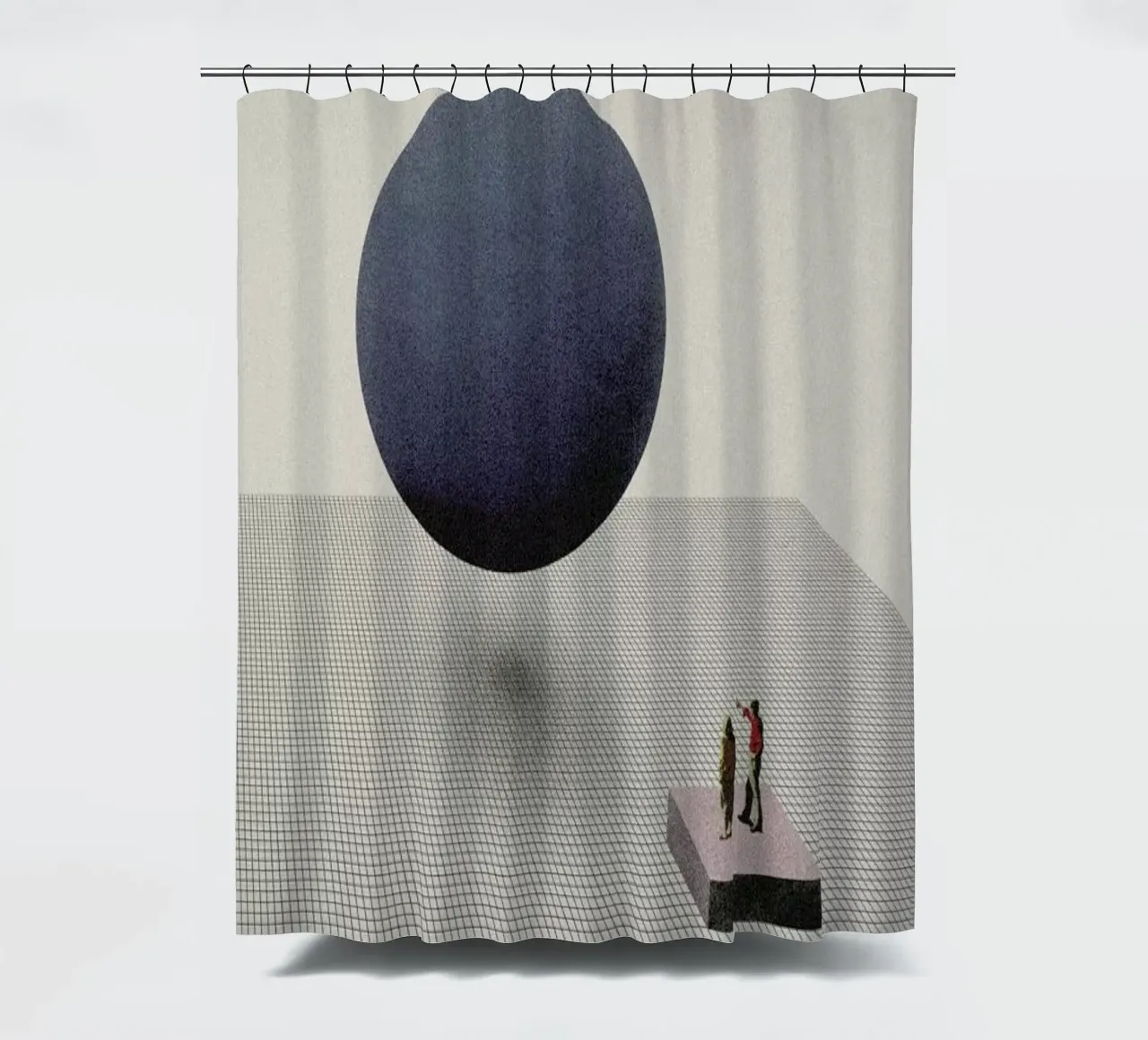 Let S Start From Scratch tenda da doccia da Maarten Léon