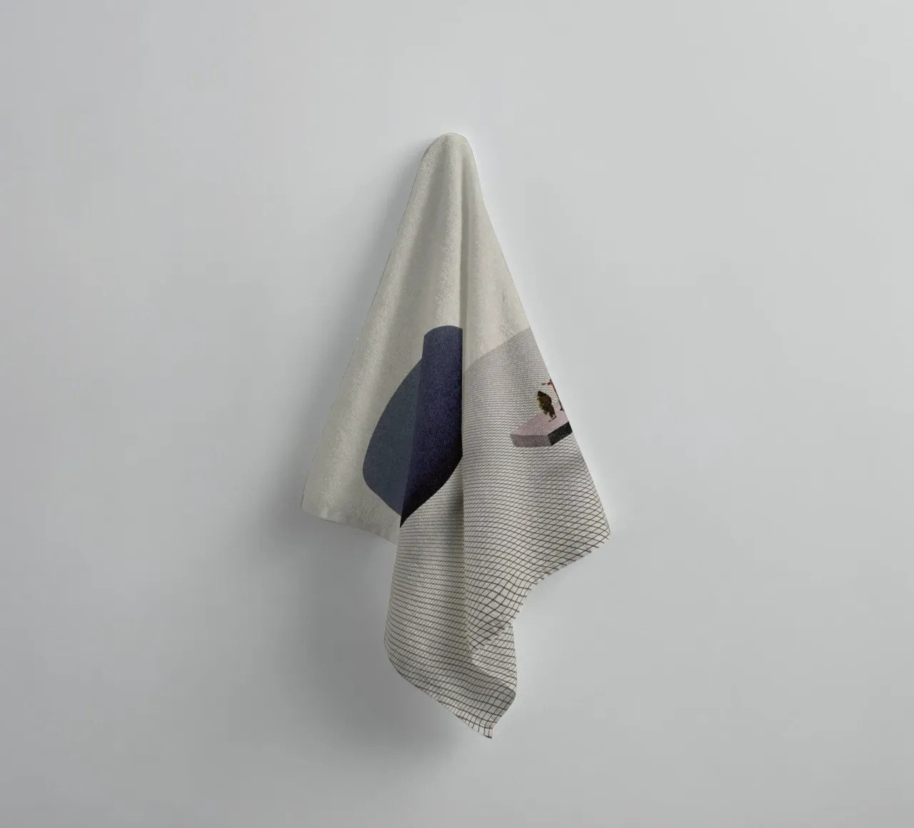 Let S Start From Scratch towel by Maarten Léon