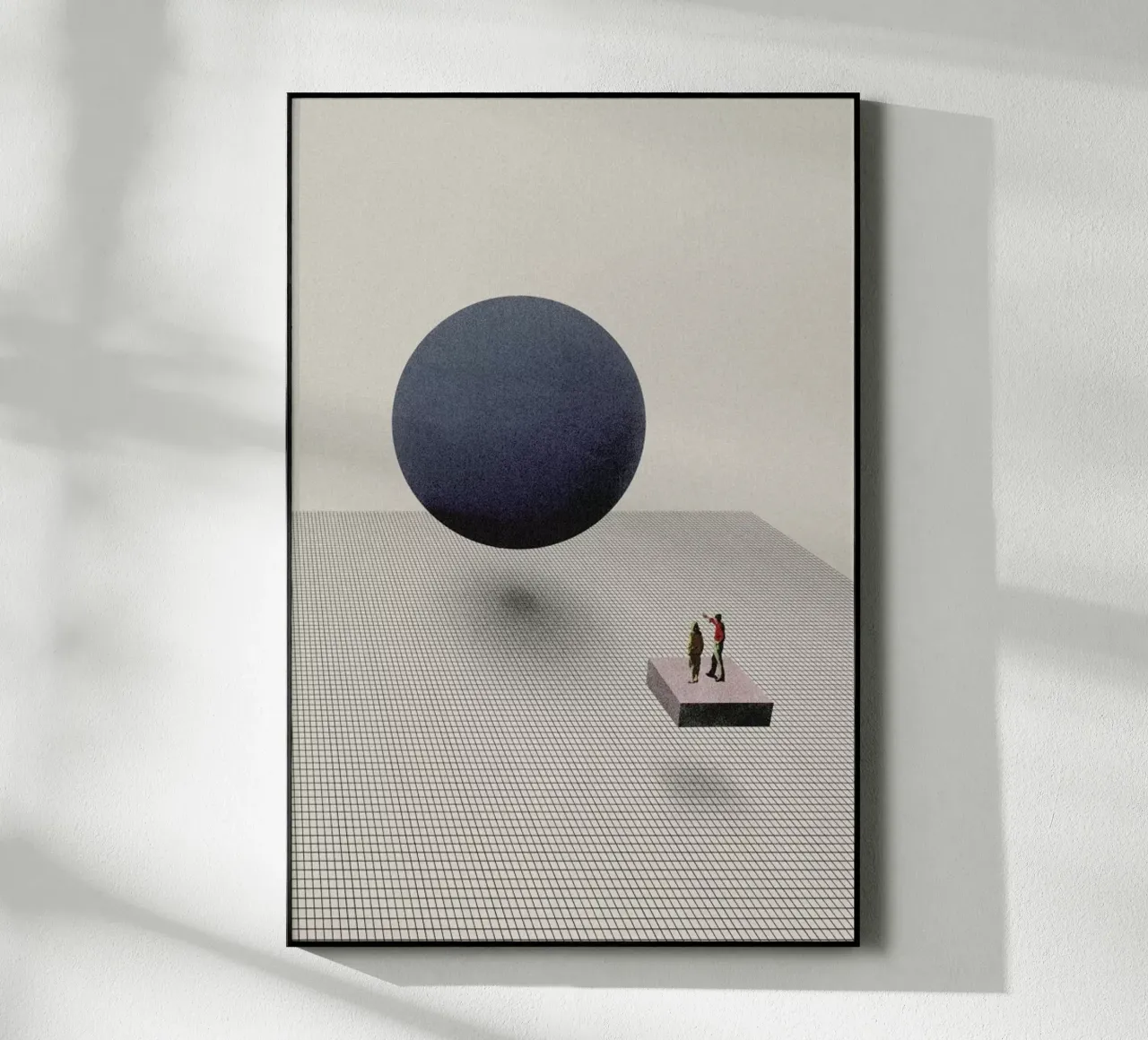 Let S Start From Scratch plexiglass da Maarten Léon