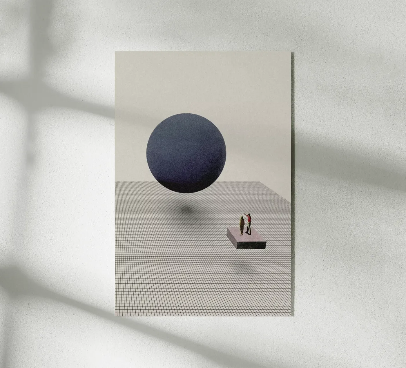 Let S Start From Scratch plexiglas de Maarten Léon