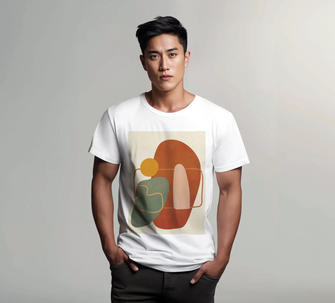 Geometry Abstract 1 t-shirt da Flow Line