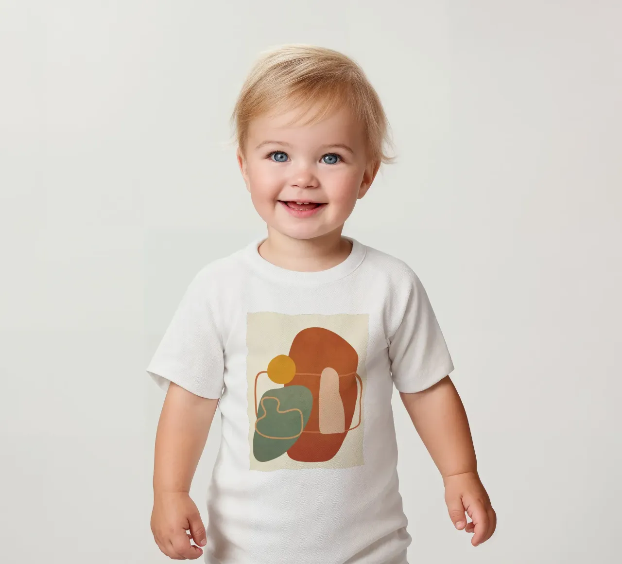 Geometry Abstract 1 maglietta neonato da Flow Line