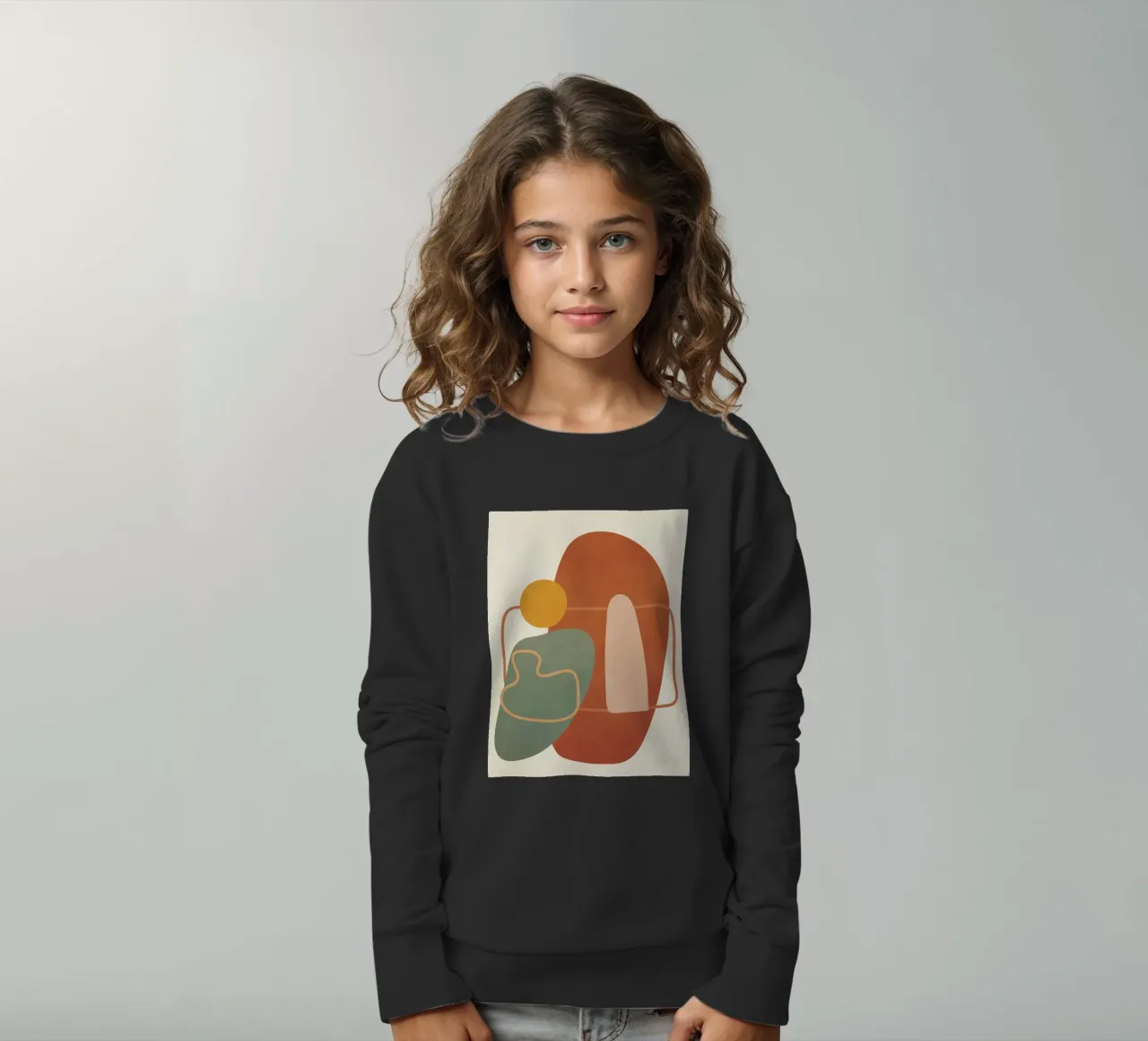 Geometry Abstract 1 felpa bambino da Flow Line