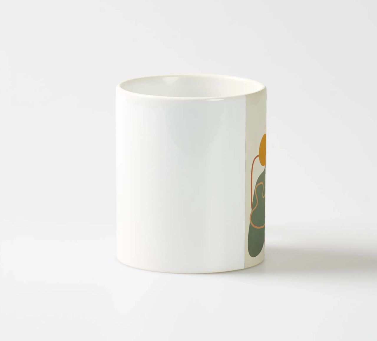 Geometry Abstract 1 tazza in ceramica da Flow Line