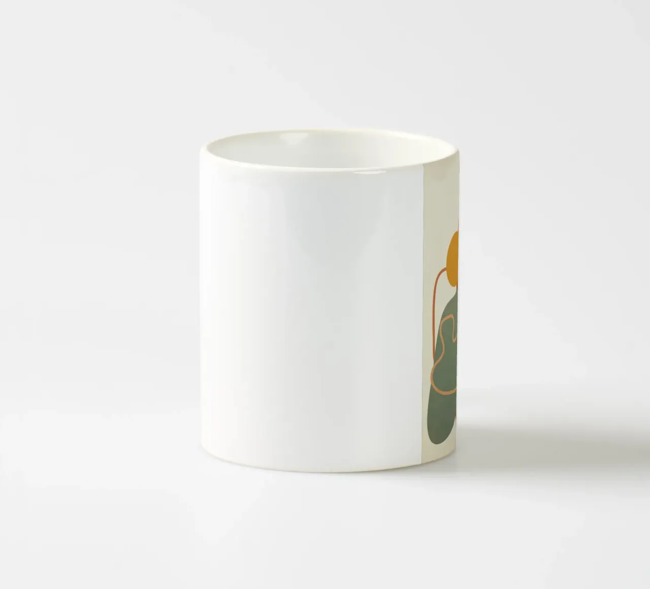Geometry Abstract 1 mug en céramique de Flow Line