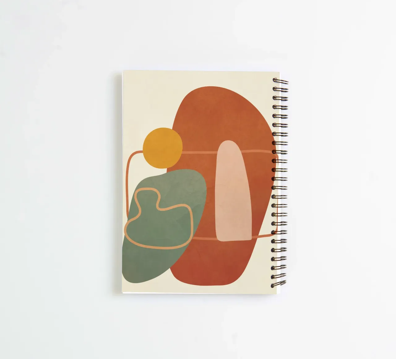 Geometry Abstract 1 spiral notebook by Flow Line