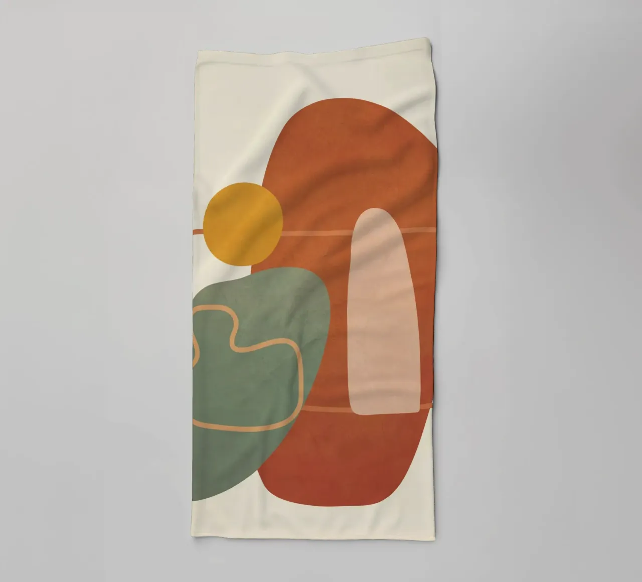 Geometry Abstract 1 asciugamano da bagno da Flow Line