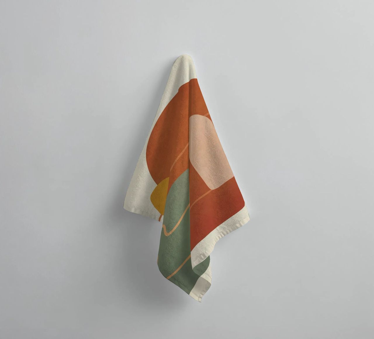 Geometry Abstract 1 towel by Flow Line