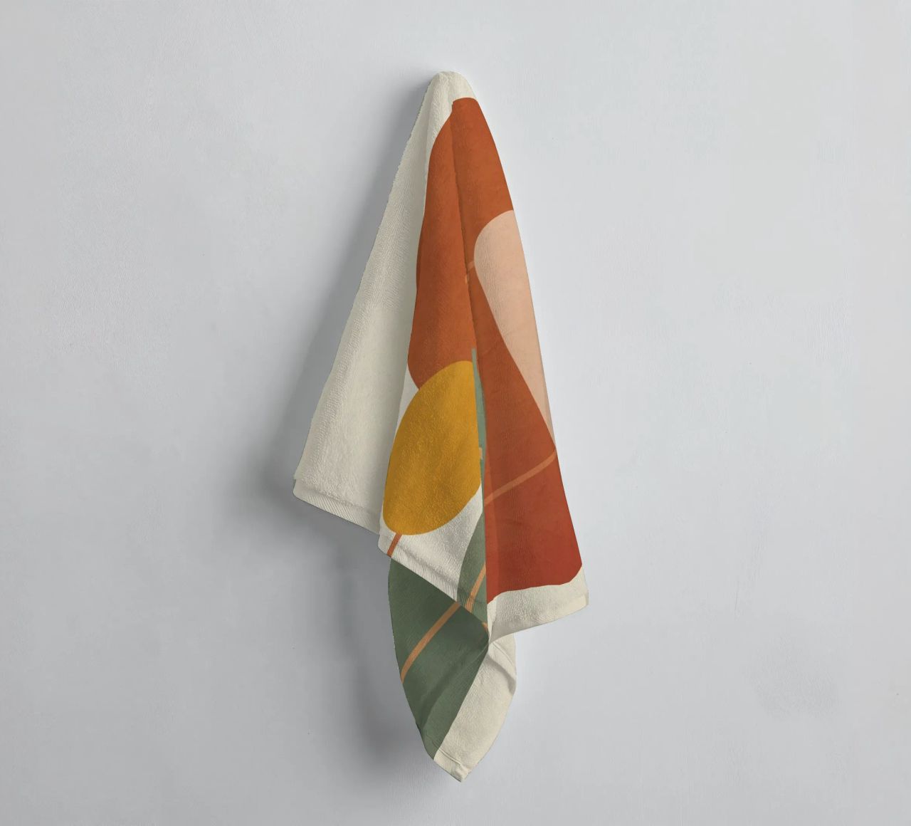 Geometry Abstract 1 towel by Flow Line