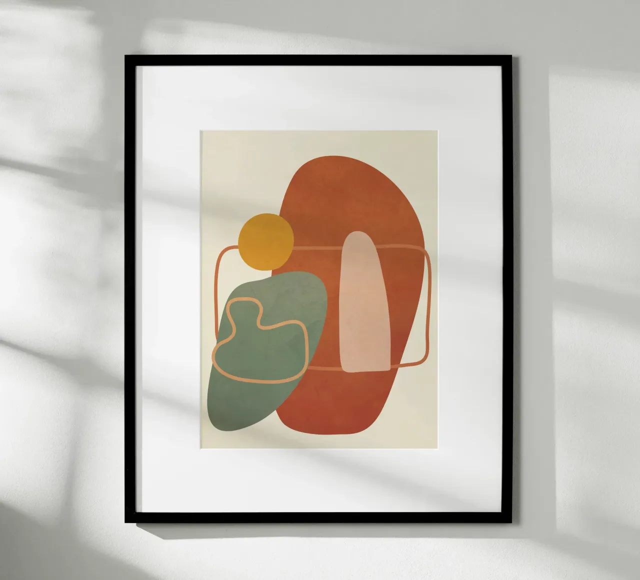 Geometry Abstract 1 carta hahnemühle da Flow Line