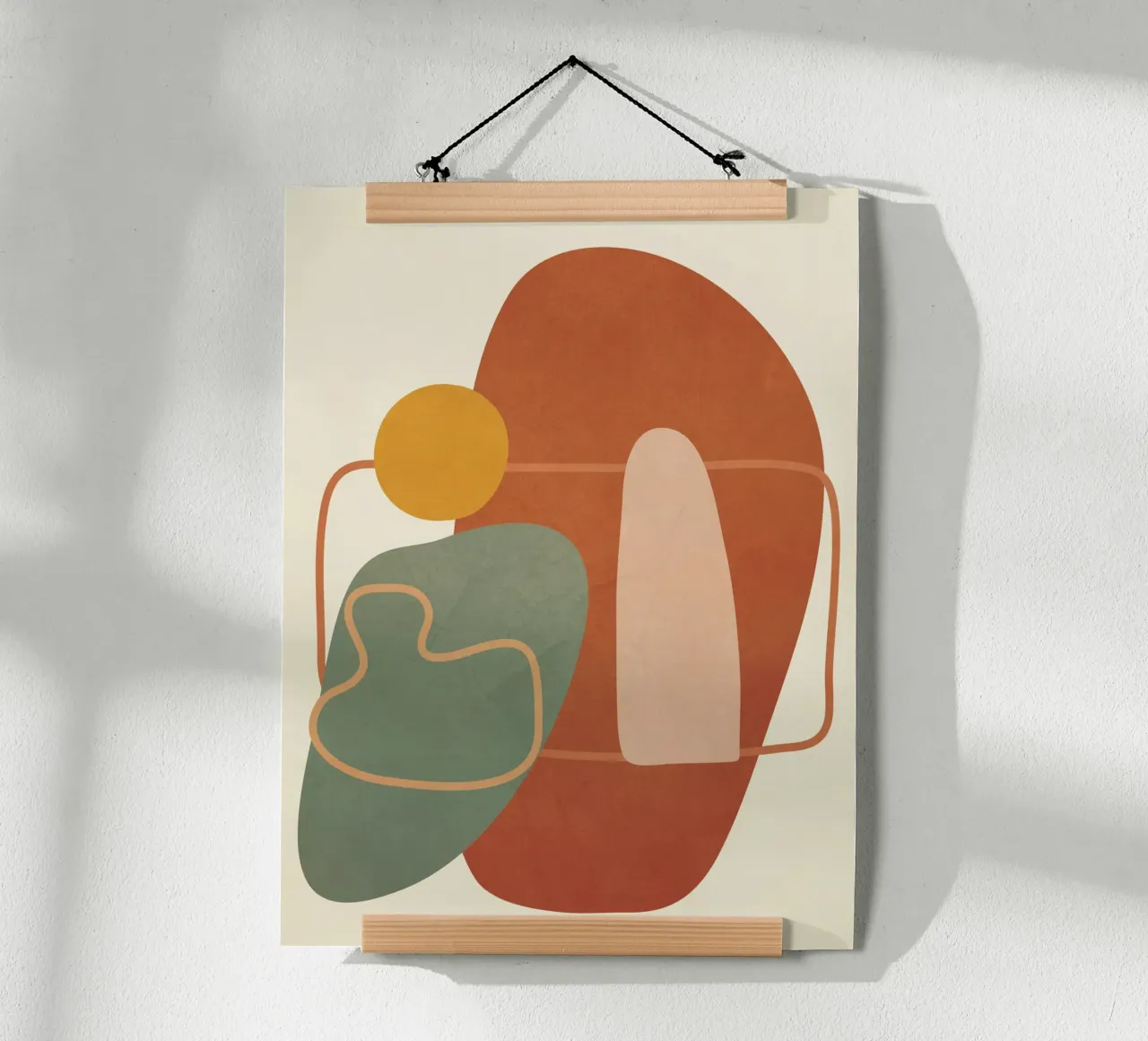 Geometry Abstract 1 carta hahnemühle da Flow Line