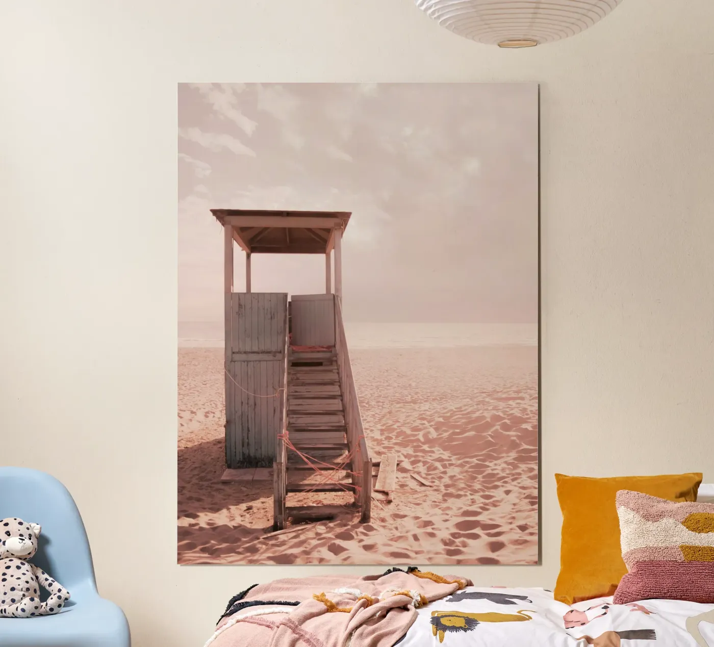 Beach Sunset poster by Moon Bloom