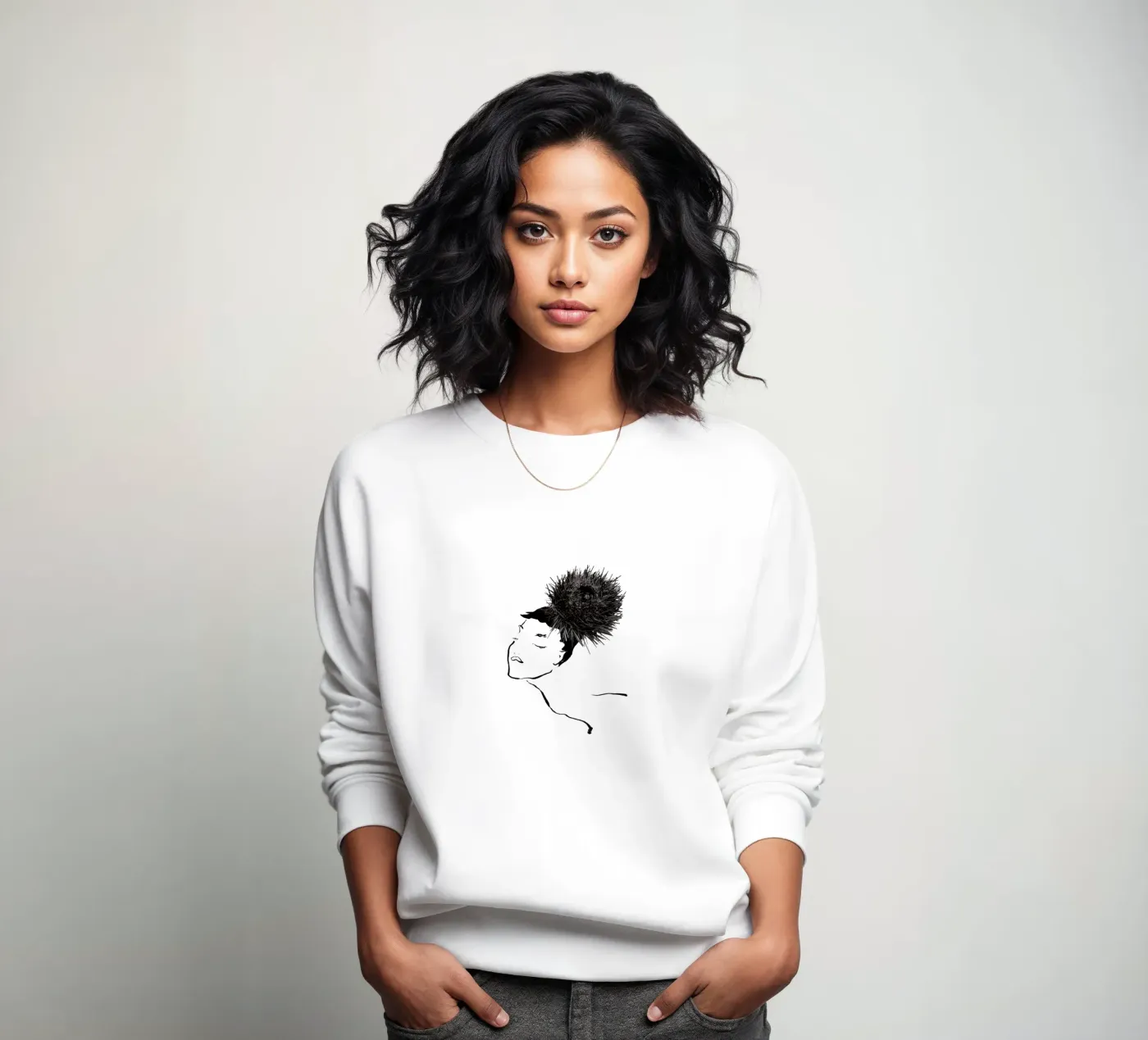 Uni Hat felpa da Gretchen Roehrs