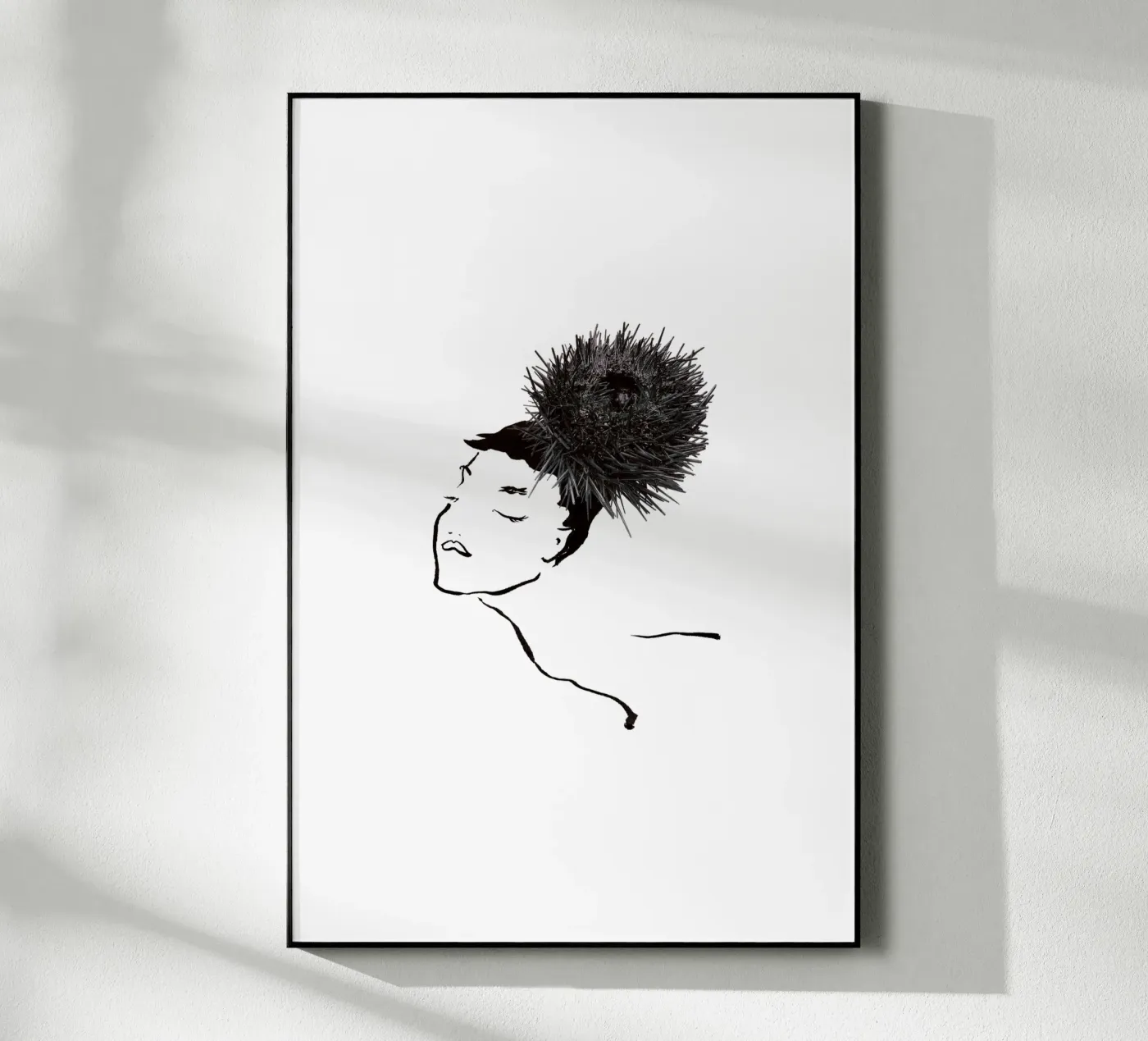 Uni Hat acrylic glass by Gretchen Roehrs