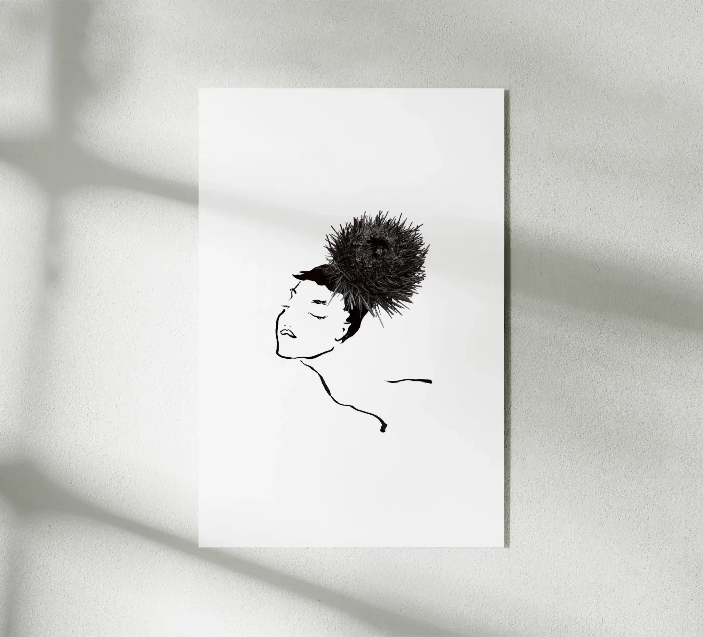 Uni Hat acrylic glass by Gretchen Roehrs