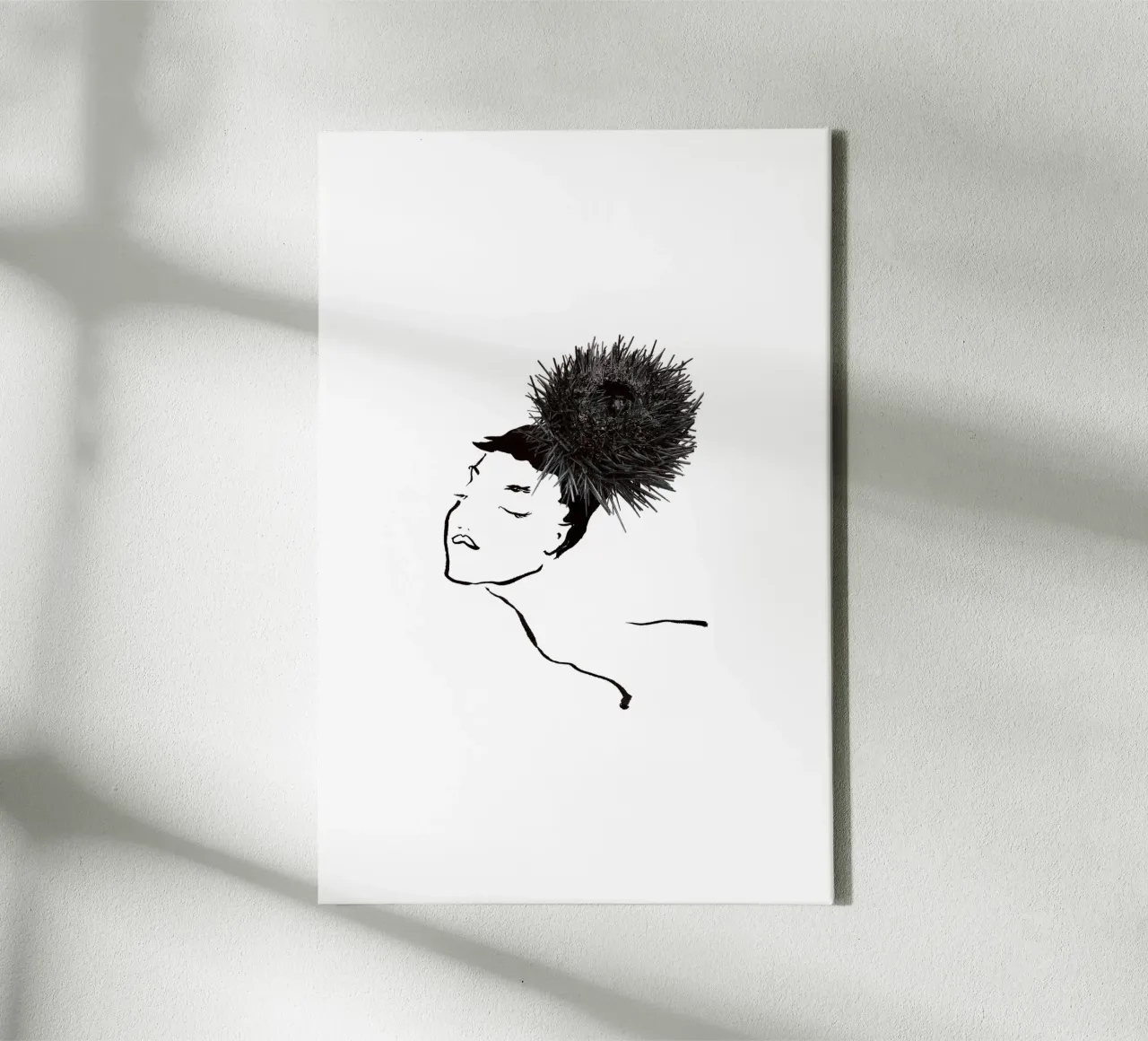 Uni Hat canvas met Baklijst van Gretchen Roehrs