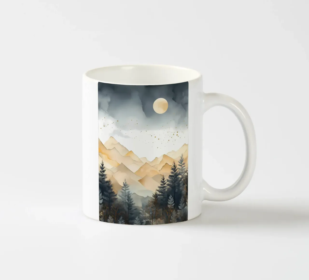 Tramonto calmo tazza in ceramica da Albert S Jacob