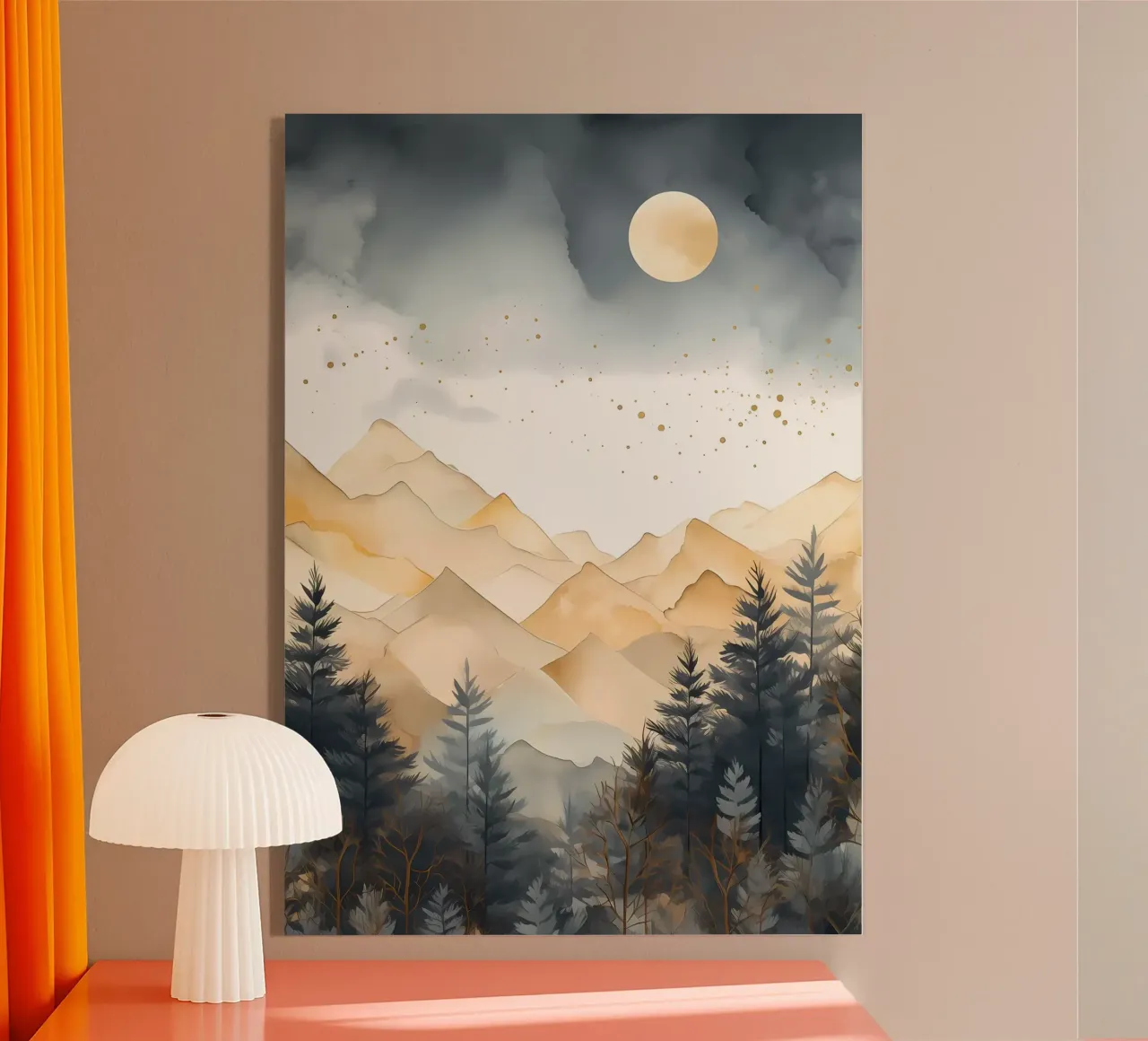 Tramonto calmo plexiglass da Albert S Jacob