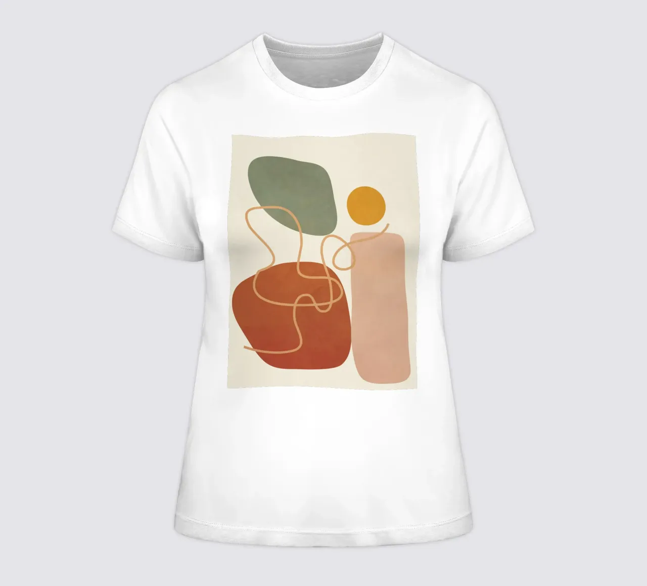 Geometry Abstract 2 t-shirt da donna da Flow Line