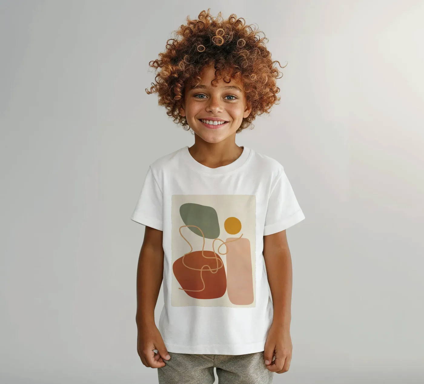 Geometry Abstract 2 t-shirt bambini da Flow Line