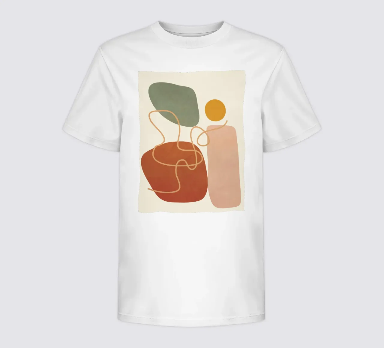 Geometry Abstract 2 kinder t-shirt van Flow Line